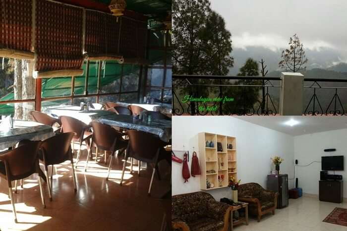 A collage showing the various facilities and views available at the Bright Sunny Pines in Lansdowne.