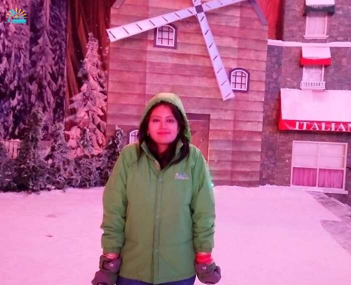At the Snow world, Genting Island