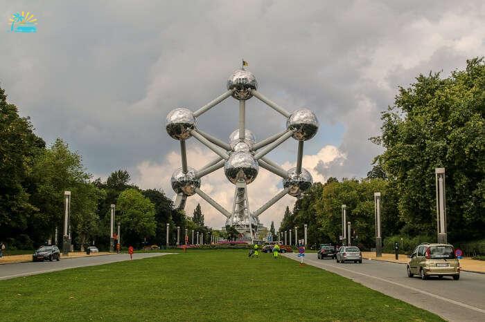 Atomium Brussels in Belgium