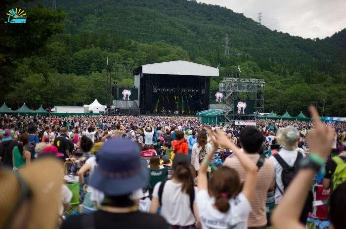 Attend the Fuji Rock Festival