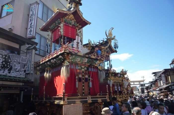 Attend the Takayama Autumn Festival