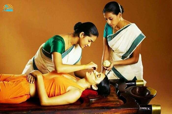 Ayurvedic massages in Kerala