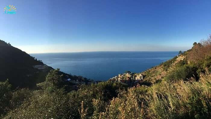 Beautiful coastline of Cinque Terre