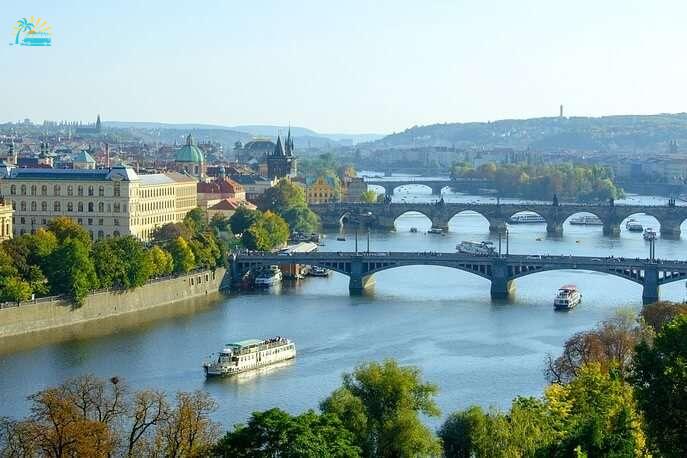 Bridges Charles Bridge Moldova Manes Bridge Prague