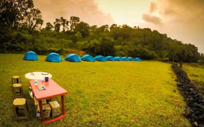 Camping in Bhandardara