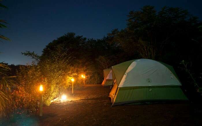 Campsite in Vasind - a lovely hideout for camping near Mumbai