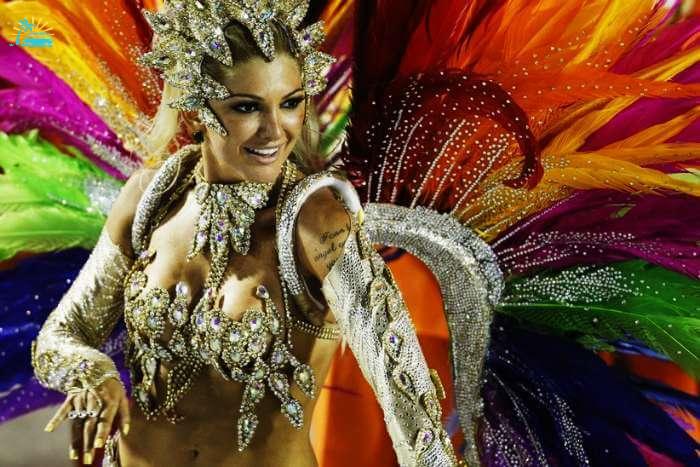 Carnival in Rio de Janerio in Brazil
