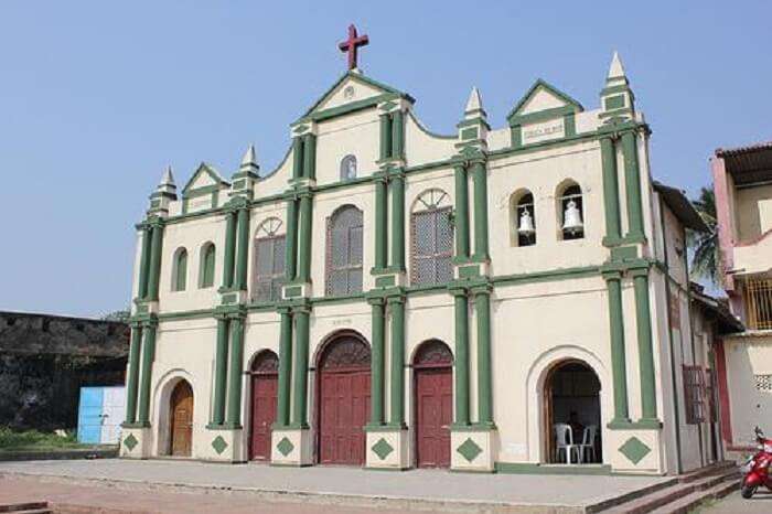 Exterior of Church Of Lady of Sea Daman