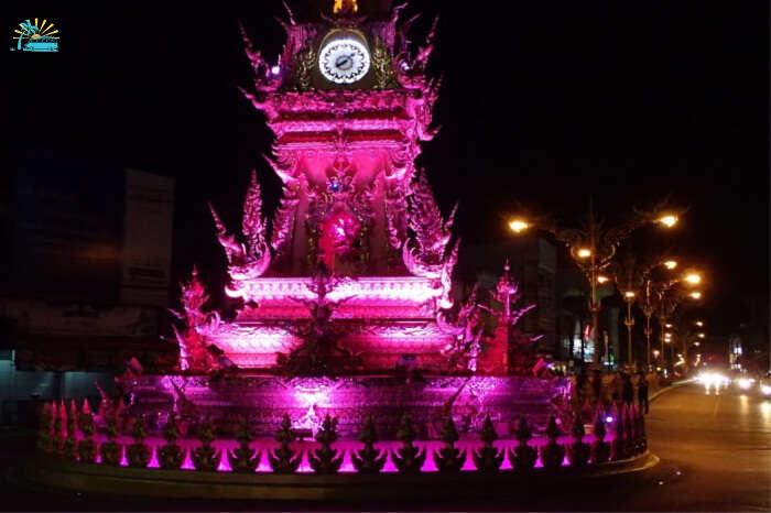 Clock Tower of Chiang Rai
