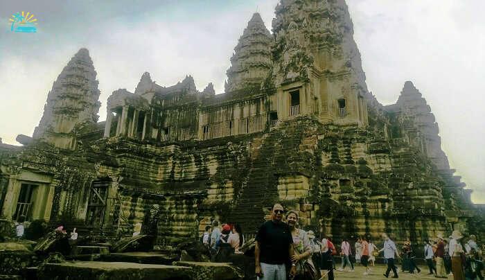 fascinated by the Angkor temples