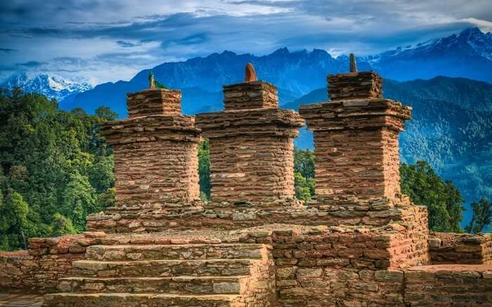 Dive into the olden days while in Rabdentse Ruins, one of the best places to visit in pelling