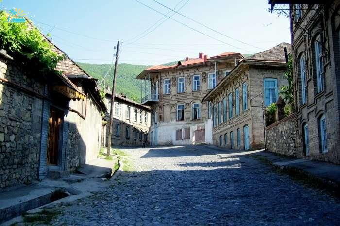 Explore the quaint town of Sheki in Azerbaijan