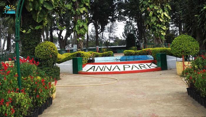 Front View Of Anna Park, Yercaud