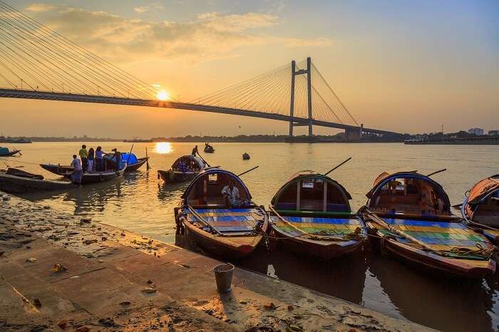 Go Boating At The Princep Ghat On Hooghly