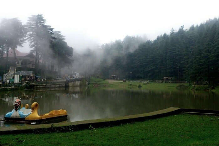 Going for a boat at Dal Lake is one of the things to do in Mcleodganj with family