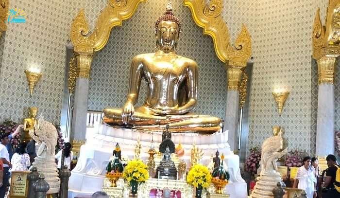 Golden Buddha in Bangok