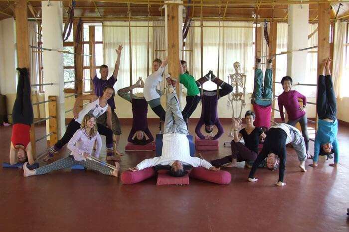 Himalaya Shanti Ashram Yoga teachers training with Sharat Arora