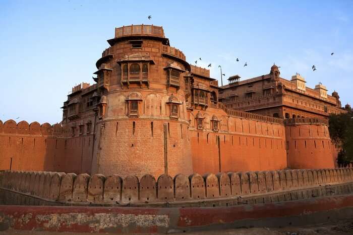 Junagarh Fort is among the most popular places to see in Rajasthan
