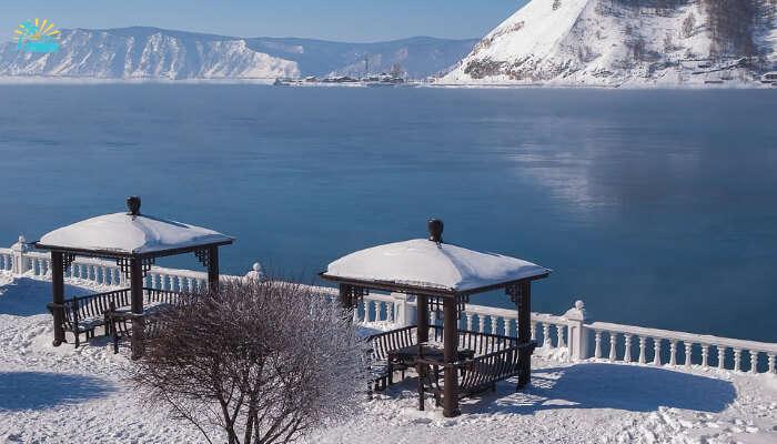 Picnic Spot Near Lake Baikal