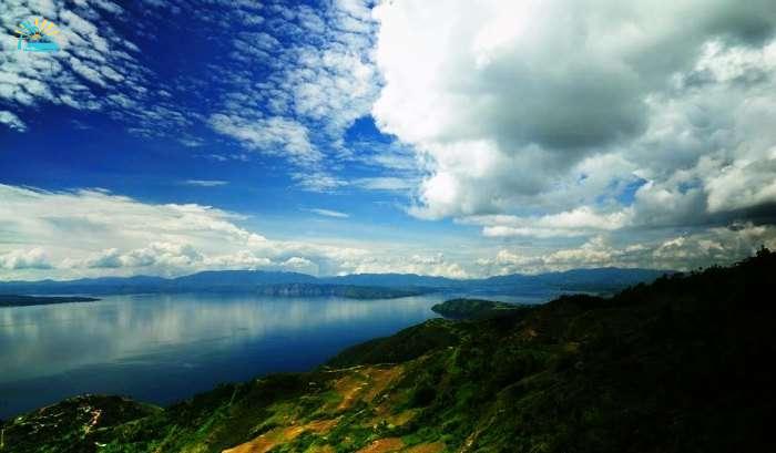 Lake Toba in Indonesia