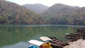 Lake view in Uttarakhand