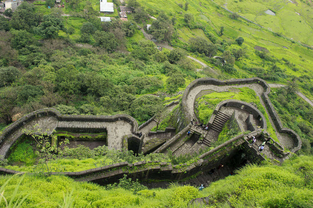 Lohagarh Fort from above