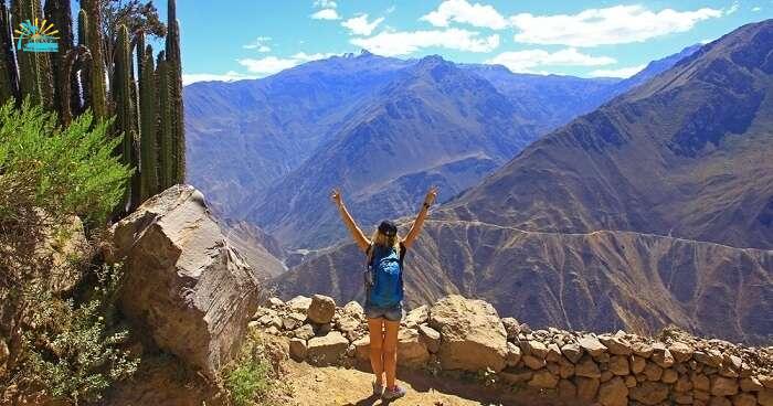 Magnificent Colca Canyon In Peru