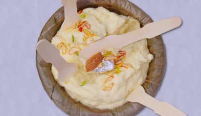 Malai Makhan is the Best street food of Lucknow