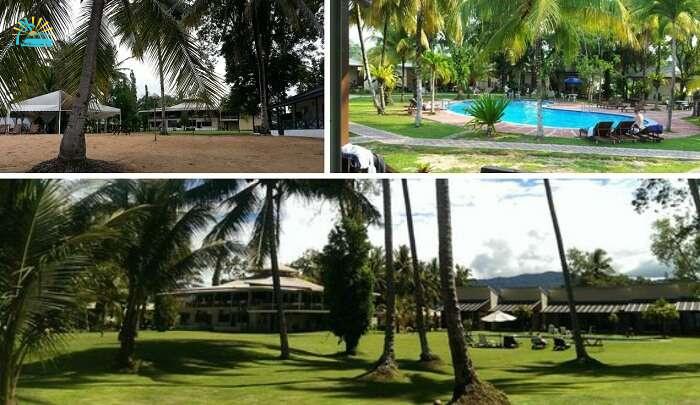 Many views of the Langkah Syabas Resort in Kota Kinabalu