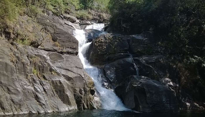 Visiting Meenmutty Waterfalls is one of the best things to do in Wayanad Kerala