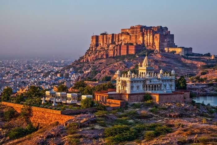 Mehrangarh Fort is one of the most important places to see in Rajasthan