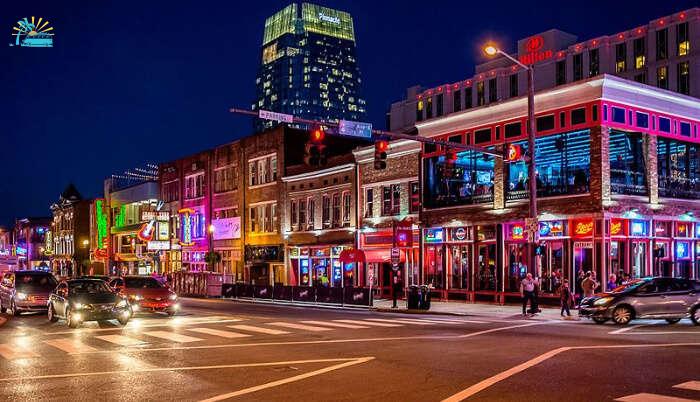 Nashville city in USA