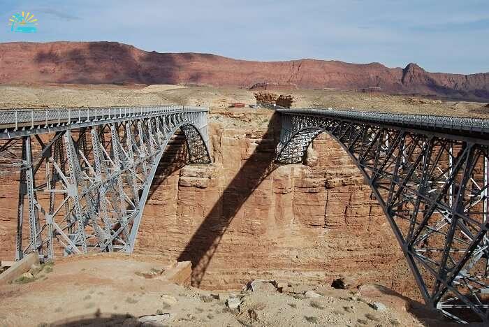 twin navajo bridge usa