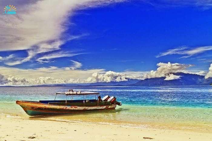 Ora Beach in Indonesia
