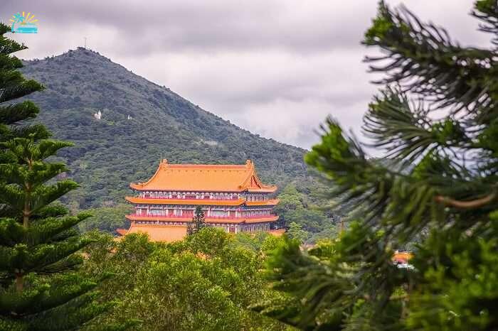 Po Lin Monastery in Hong Kong