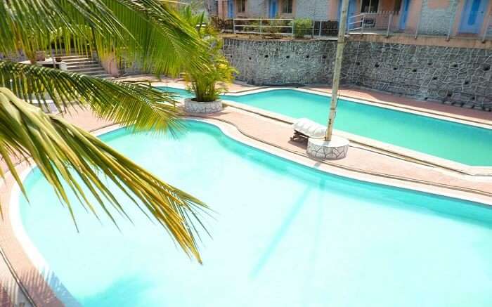 Pool in Elysium Spa Resort Alibaug