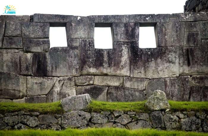 Portals Machupicchu Inca Architecture Stones