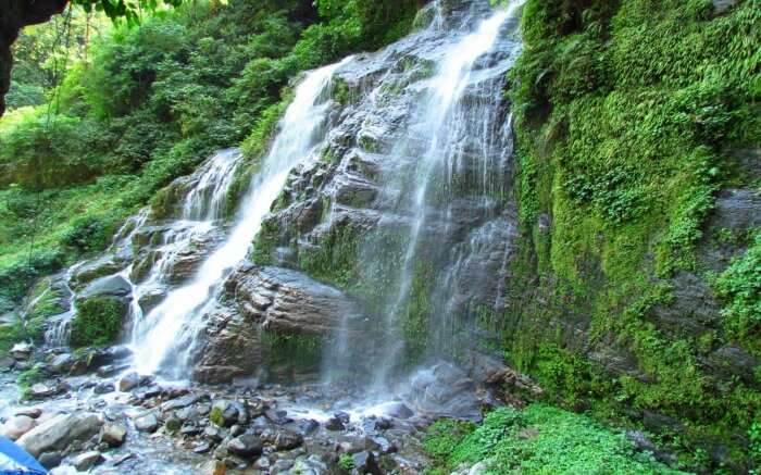 Refresh yourself around the Rimbi Waterfalls