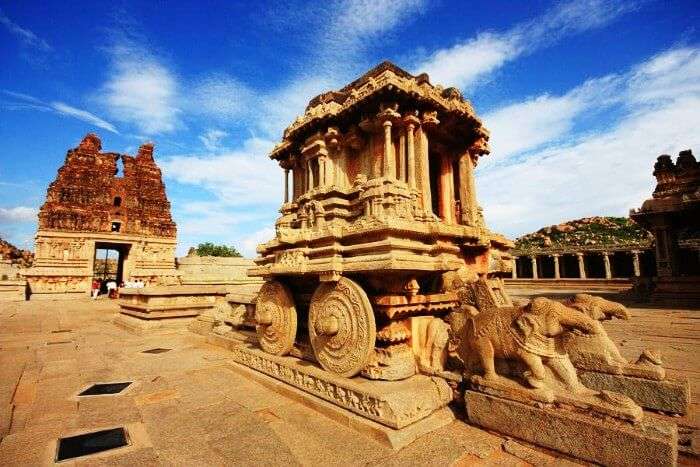Ruins of Hampi in Karnataka