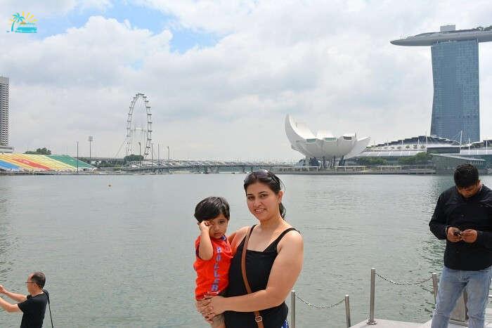 Singapore city tour with family