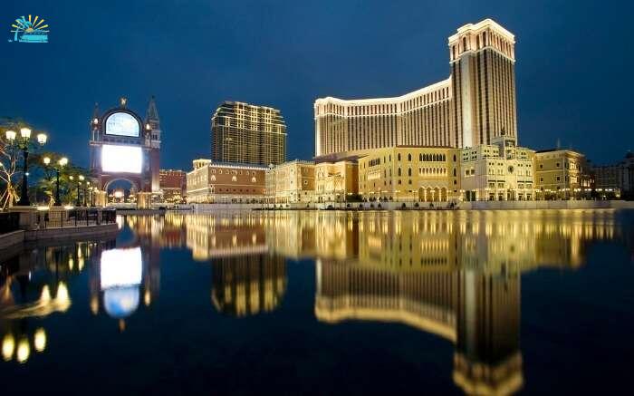 The Venetian is a popular attraction of Macau and surely a leading luxury hotel