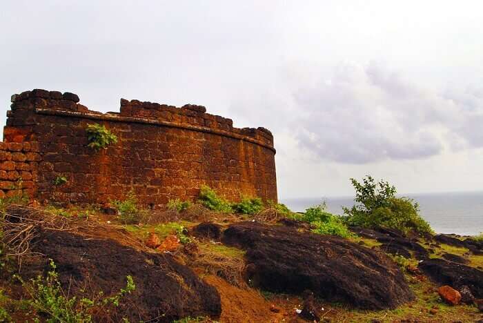 The famous Dil Chahta Hai fort in North Goa