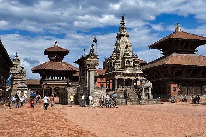 The grand Durbar Square of Bhaktapur