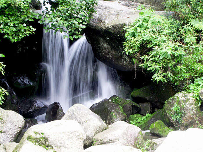 The picturesque waterfalls at Panchpula, one of the significant places to visit in Dalhousie