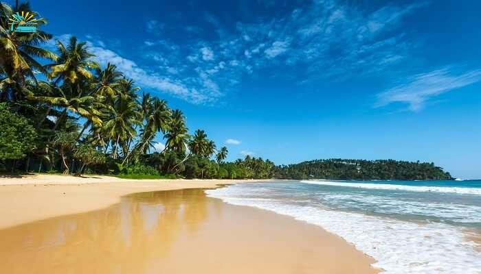 This is one of the best private beaches in Sri Lanka