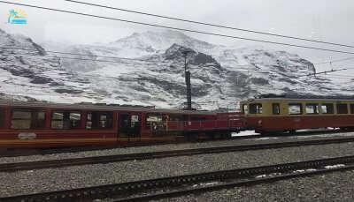 Train Ride To Jungfraujoch