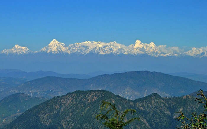 View of Nanda Devi Peak from Mukteshwar