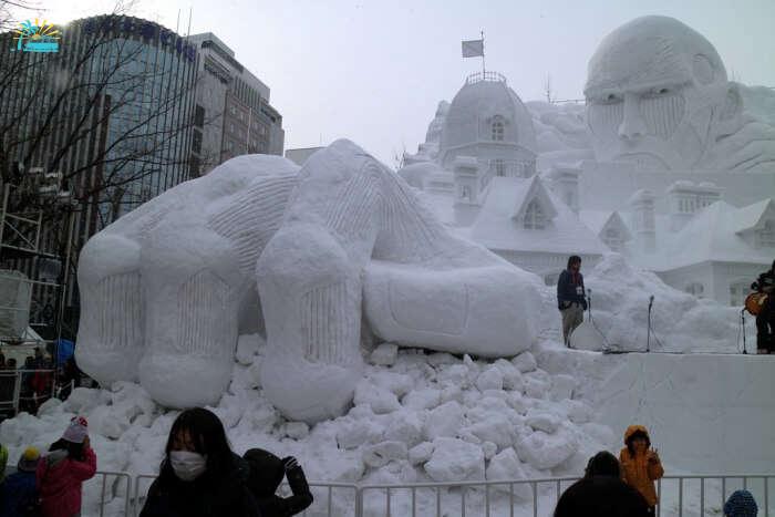 Visit the Sapporo Snow Festival