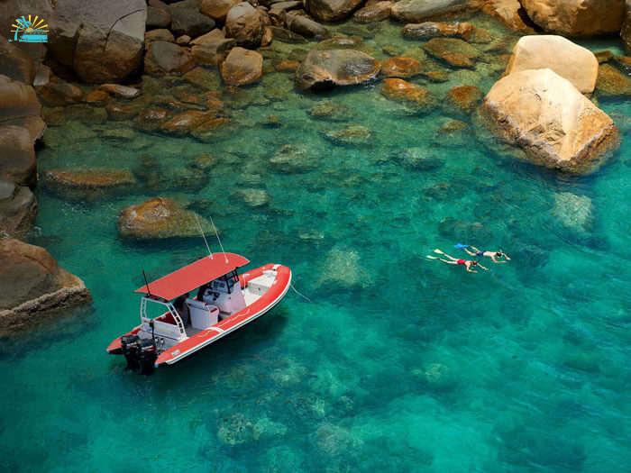 Water activities make Orpheus Island Resort one of the best resorts in Australia