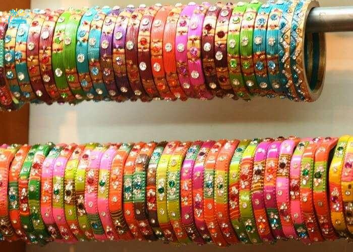 Have a look at mesmerizing shades of bangles